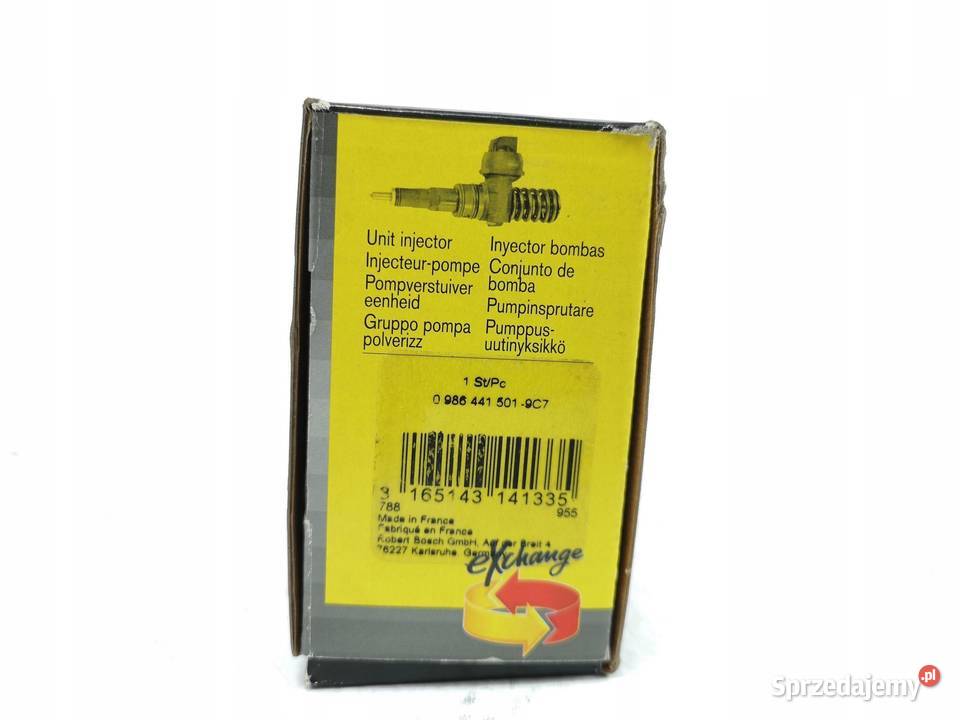 WTRYSKIWACZ BOSCH AUDI A2 A4 A6 VW GOLF PASSAT