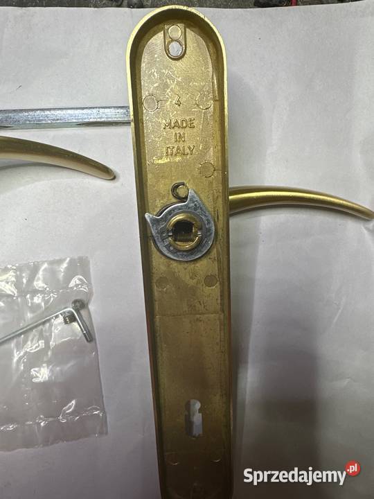 Klamka szyld Wing Satyna klucz śląskie Gliwice sprzedam