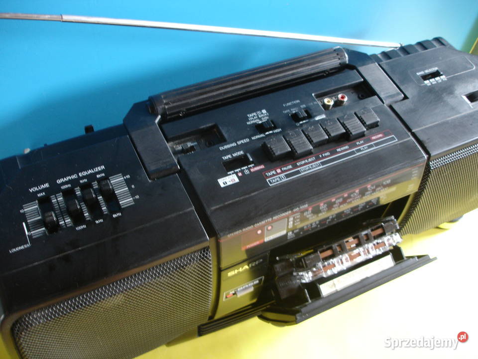 Radiomagnetofon SHARP WQT238 Zielona Góra