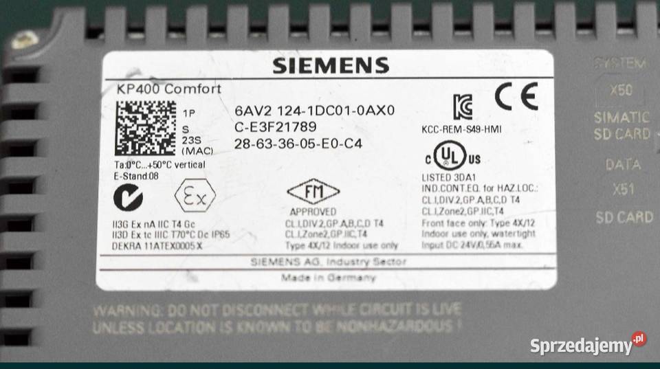 Siemens KP400 Comfort Bielsko-Biała