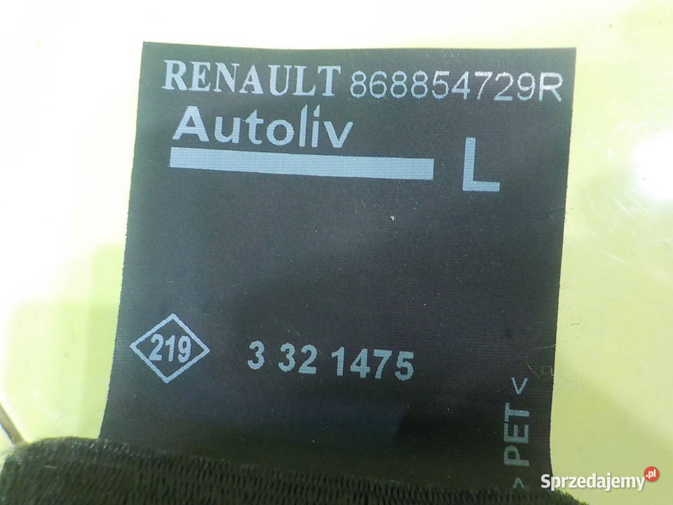 RENAULT CLIO IV HB 5D pas bezpieczenstwa lewy osobowe Suków