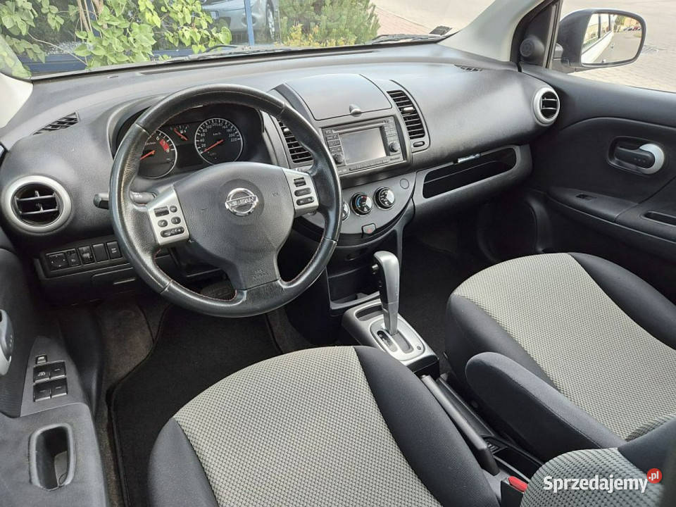 Nissan Note GWARANCJA 16 benzyna AUTOMAT serwisowany w ASO Warszawa