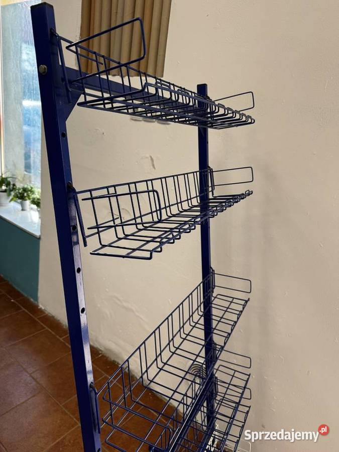 Stojak ekspozytor 6 półek stelaże do sklepu na małopolskie Tarnów