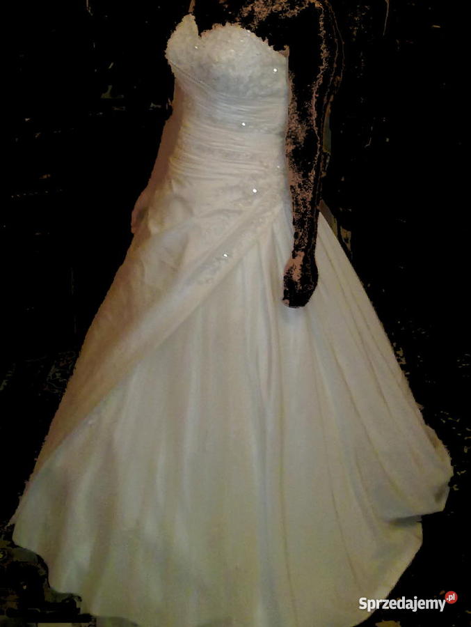 przepiękną suknię ślubną Emmi Mariage Linia "A" mazowieckie Radom