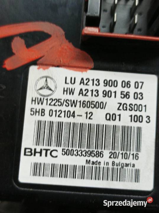 MODUŁ KLIMATYZACJI A2139000607 MercedesBenz