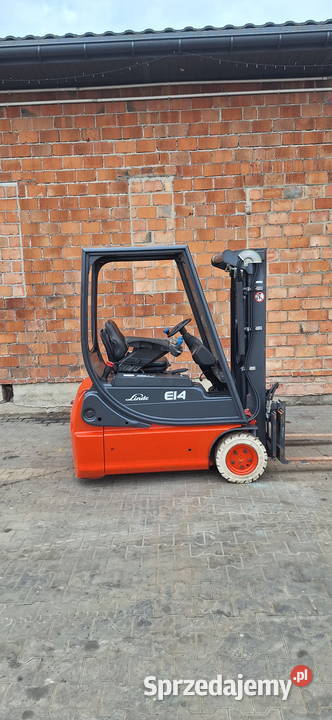 wózek widłowy elektryczny Linde E14