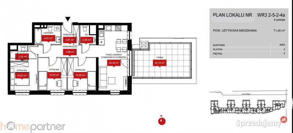 sprzedaży mieszkania 714m2 4 pokoje Wrocław