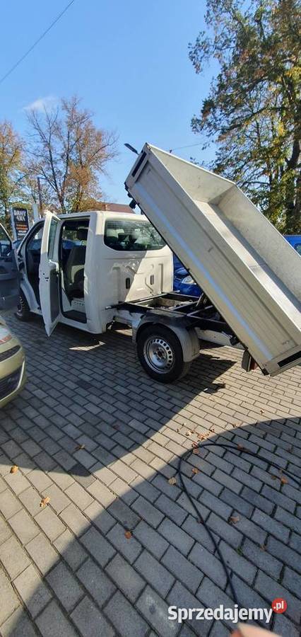 Doka t5 transporter 19 tdi kiper hak 6 osób Volkswagen Kietrz