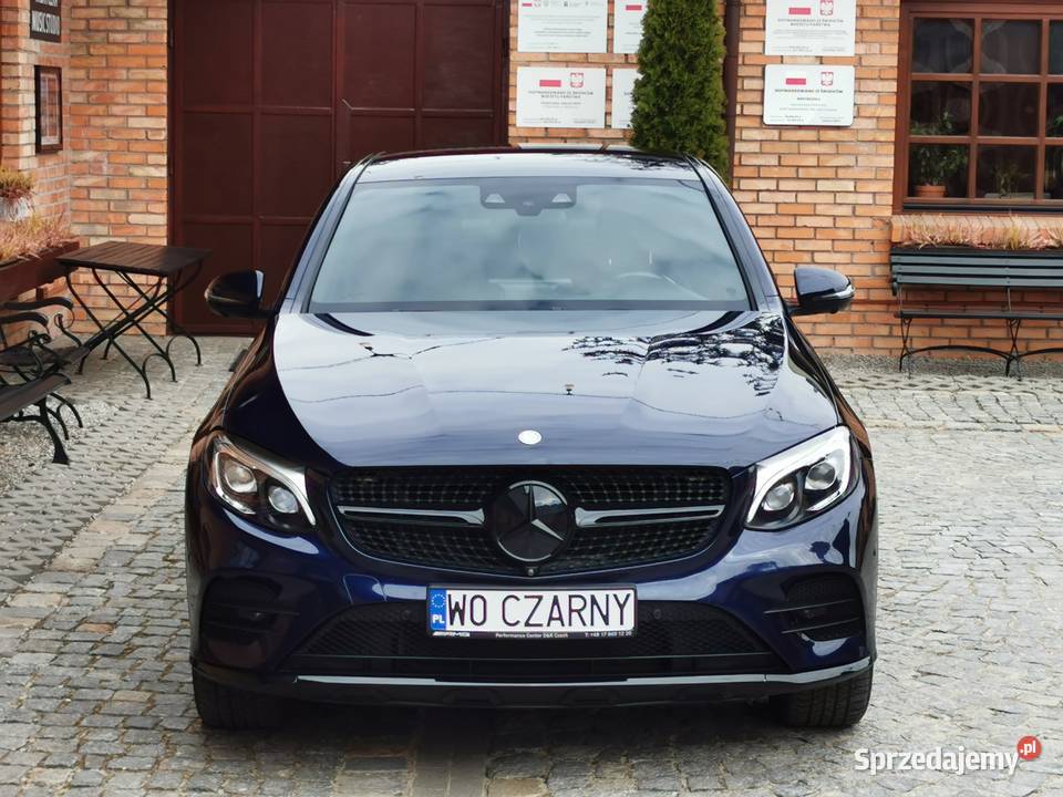 MercedesBenz GLC 220d COUPE AMG 4MATIC SALON ogranicznik prędkości mazowieckie Warszawa