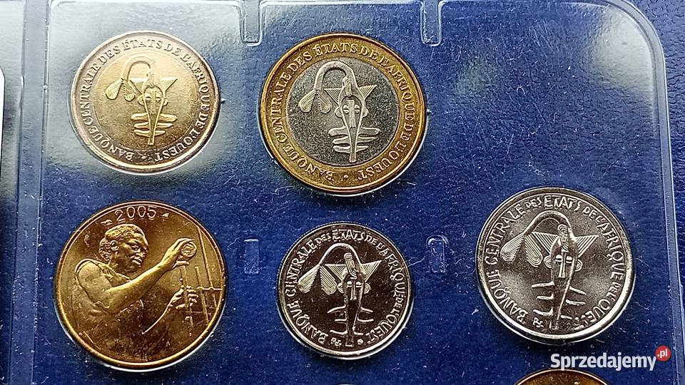 Stare monety 8 monet SET Afryka ZAchodnia stan Lesko