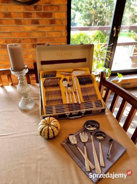 Walizka srebrna sztućce Olsztyn