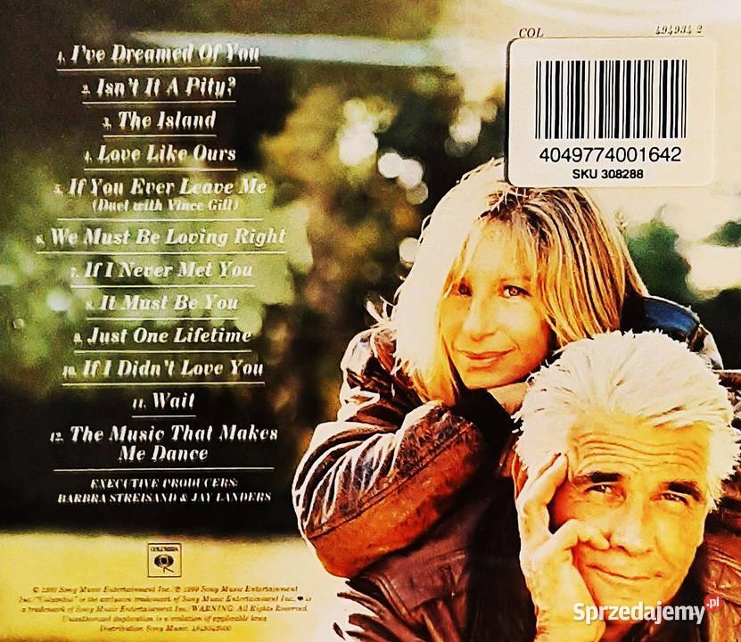 Wspaniały Album CD BARBRA STREISAND Album A mazowieckie Siedlce