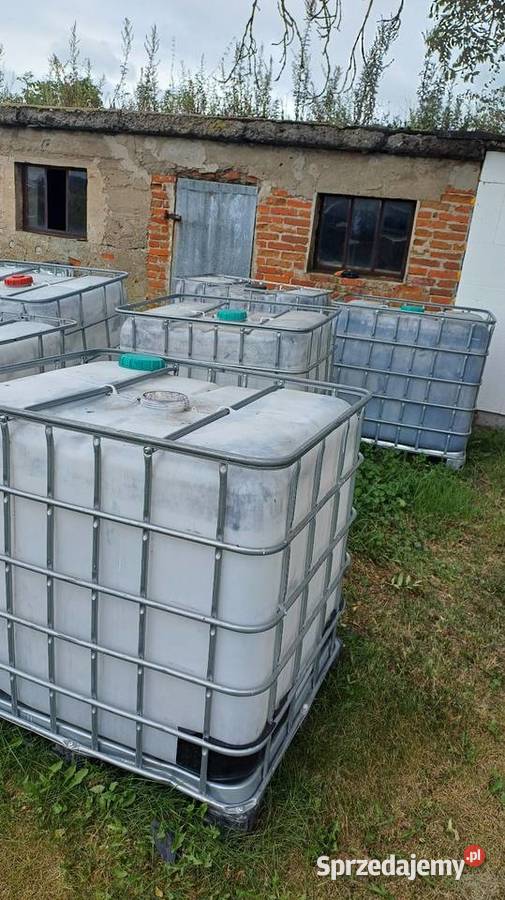 Mauzer 1000l szambo ścieki mauser kontener ibc mazowieckie Gostynin