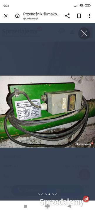 ŻmijkaPrzenośnik ślimakowy fi110 X2 Rolnictwo Milejów