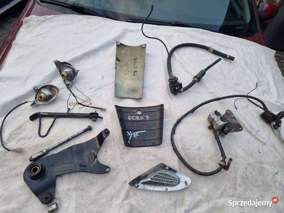 Romet Retro 7 Koło Felga Opona Zacisk Ośka małopolskie Skawina