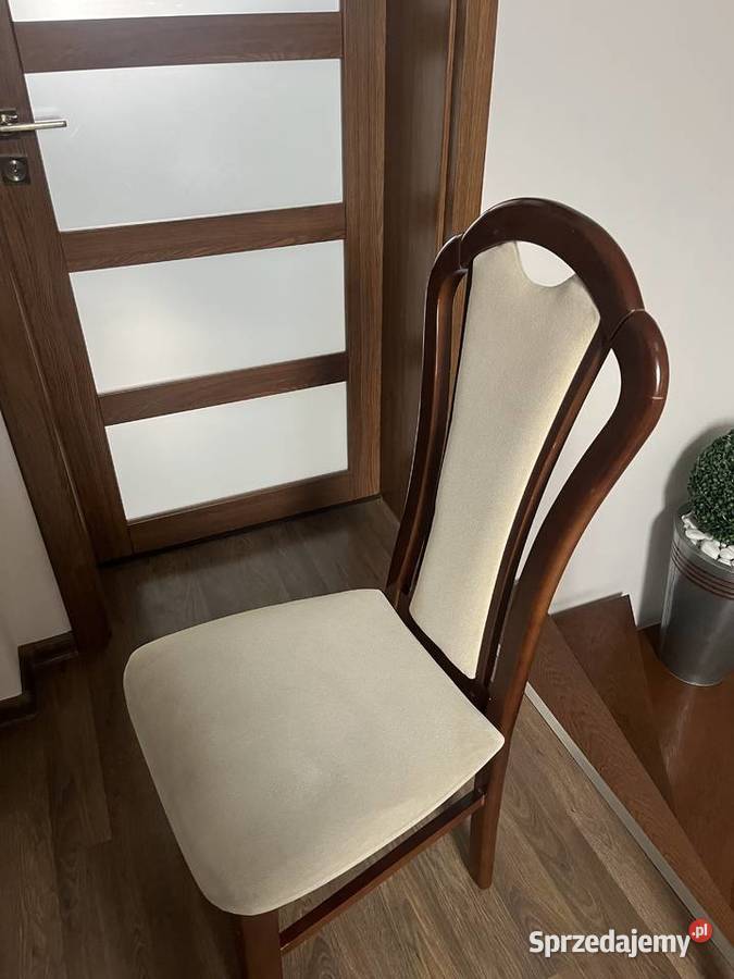 Krzesła drewniane 6 Krzesła Dobrodzień