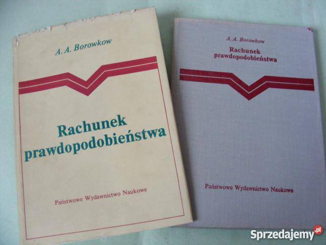 Rachunek prawdopodobieństwa Borowkow Rok wydania 1975 Oborniki Śląskie