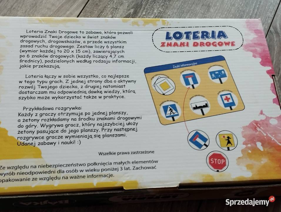 znaki drogowe loteria bajka Zabawki