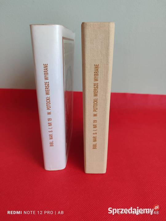 W Potocki Wiersze wybrane Biblioteka Narodowa BN Katowice