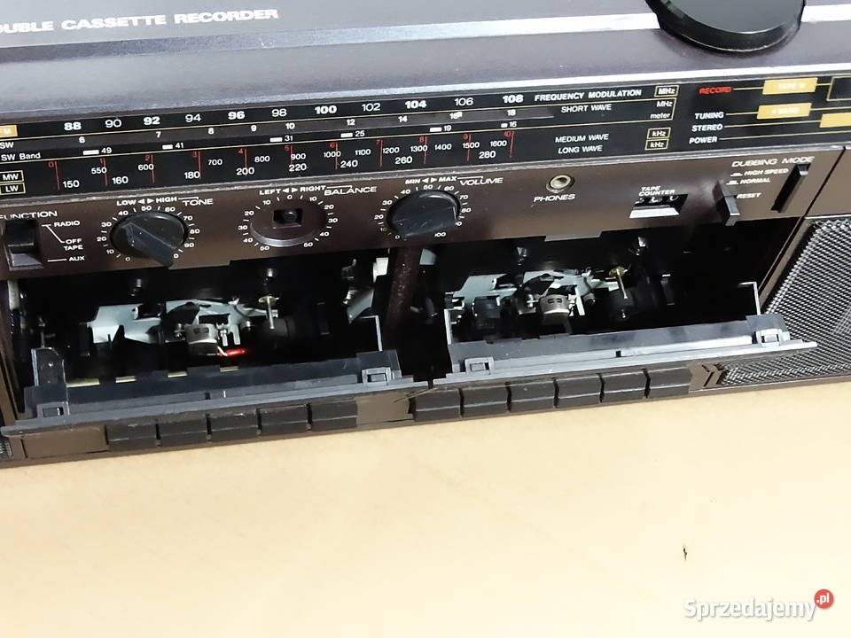 Radiomagnetofon SABA RCR 590 HS Boombox Vintage lubelskie Biłgoraj