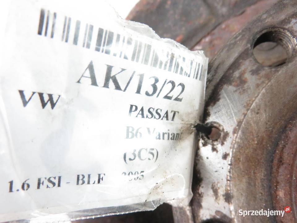PIASTA PRAWY PRZÓD VW PASSAT B6 16 FSI osobowe