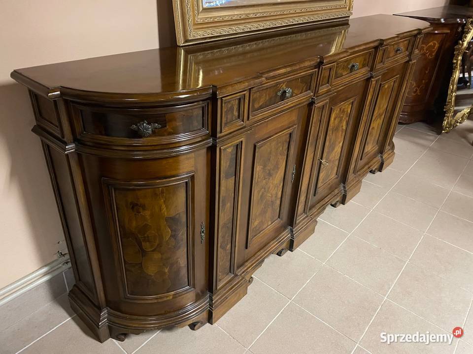 Komoda Włoska Bufet Meble Stylowe Włoskie Komody