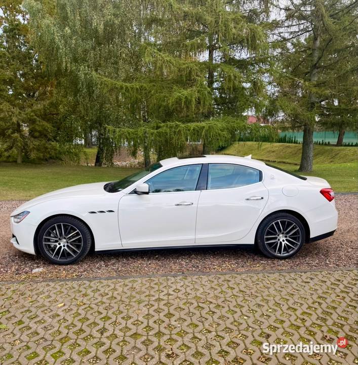 Maserati Ghibli SQ4 450 Stan idealny Full 4/5 Olsztyn