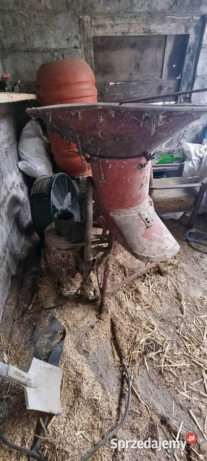 Śrutownik Młynek Bąk do zboża z silnikiem Ostrożany