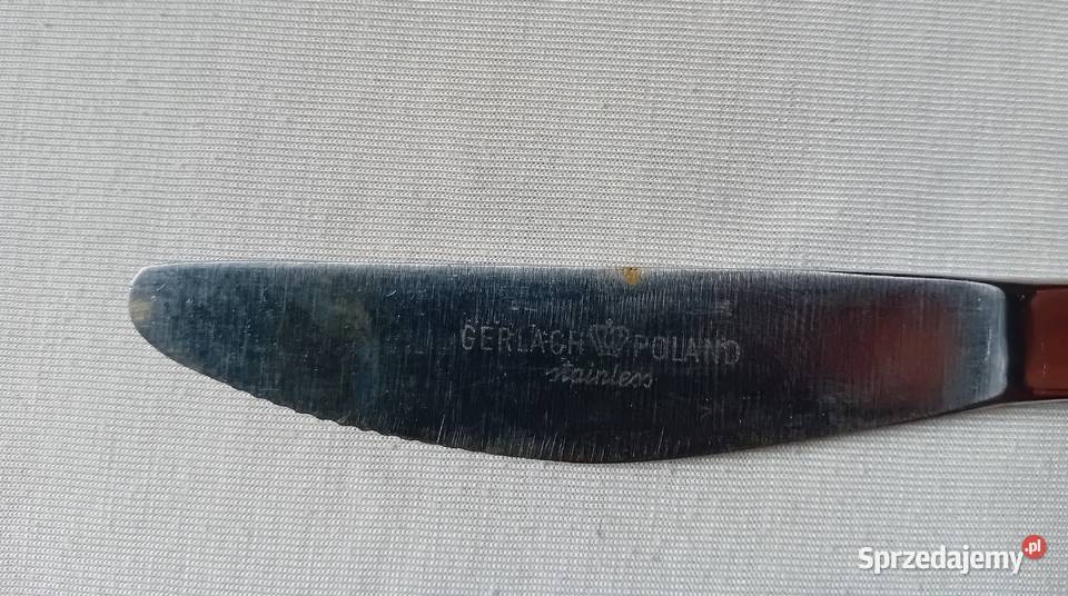 Nóż stołowy ze stali nierdzewnej Gerlach wzór Koźminek