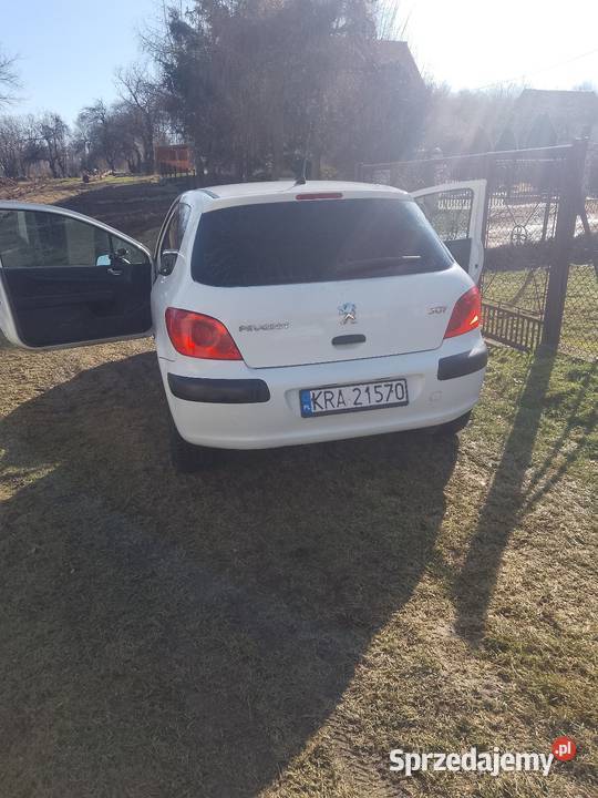 PEUGEOT 307 SPORTLINE 16HDI biały Bochnia