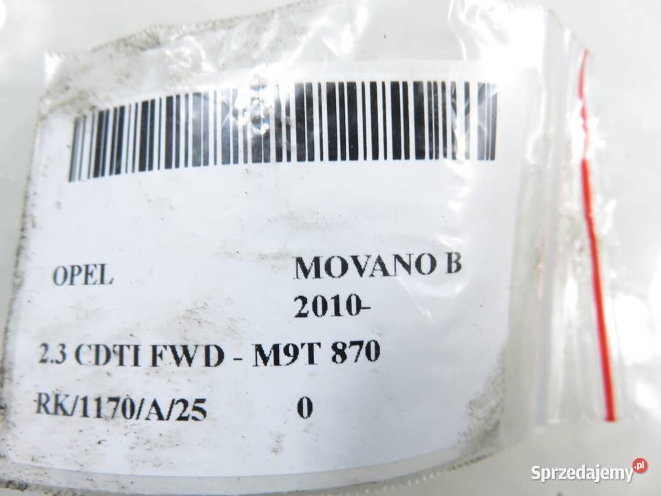 ZAMEK PRAWY PRZEDNI OPEL MOVANO B 6 PIN osobowe małopolskie sprzedam