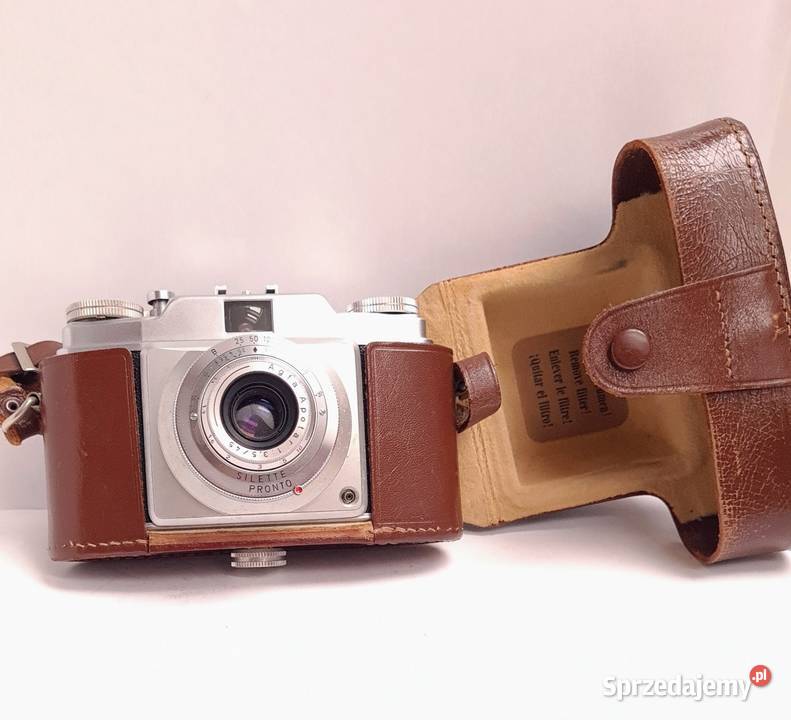 Agfa Silette Pronto sprawny zadbany futerał