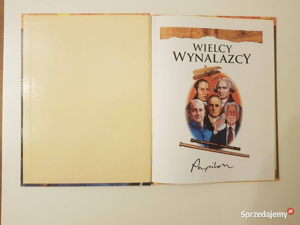 Wielcy wynalazcy Książki naukowe i popularnonaukowe Szczecin