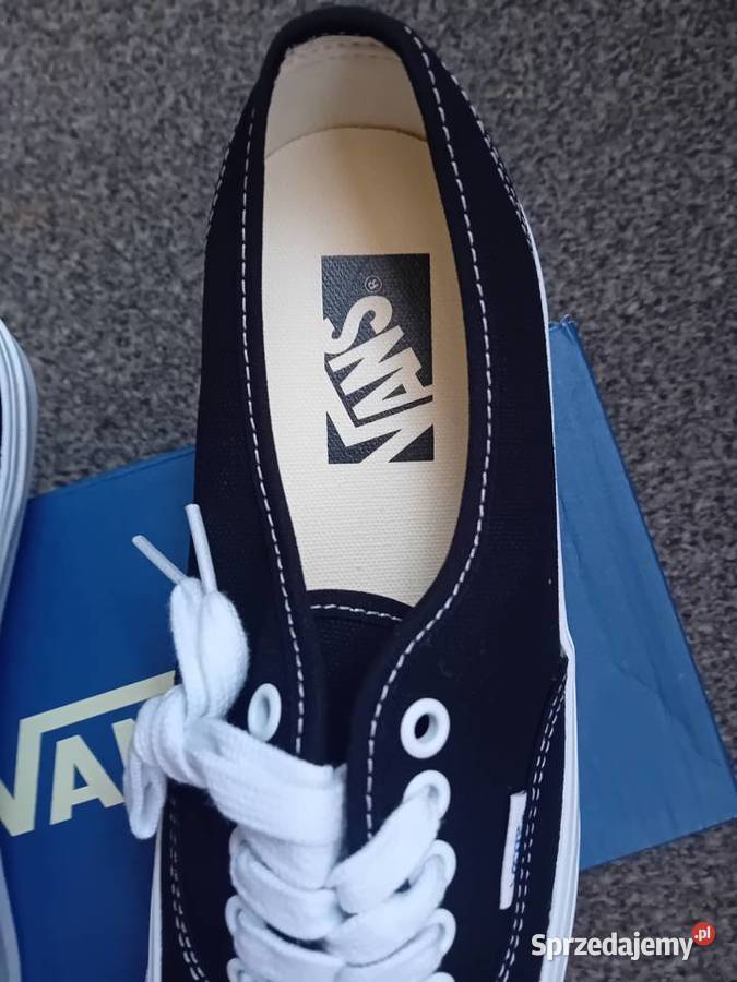 Nowe oryginalne trampki VANS Black Authentic Malbork
