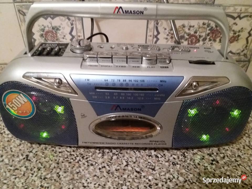 Radiomagnetofon Mason RP661 mazowieckie Warszawa