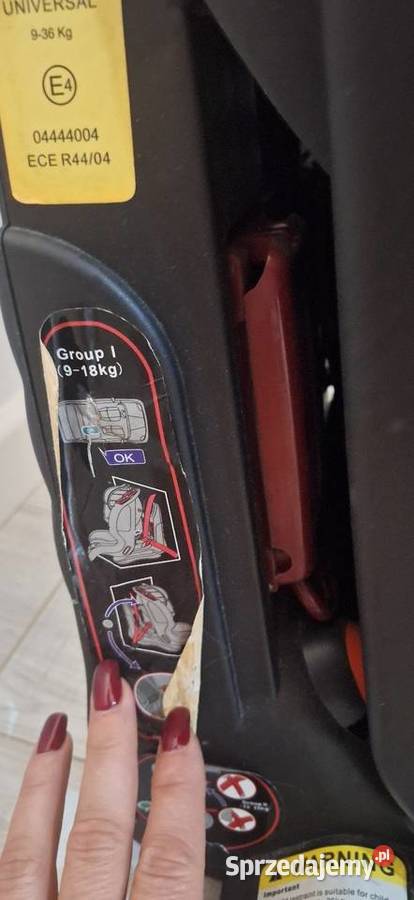 Fotelik samochodowy Przedbórz