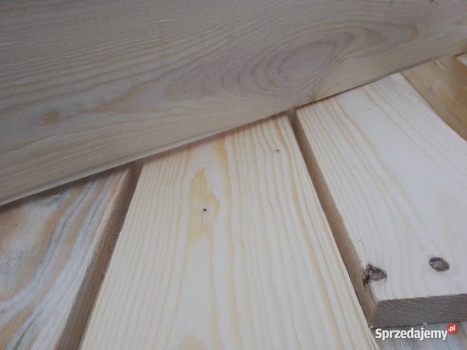 Świerkowe deski heblowane nowe suche 80 x 12 Szczecin