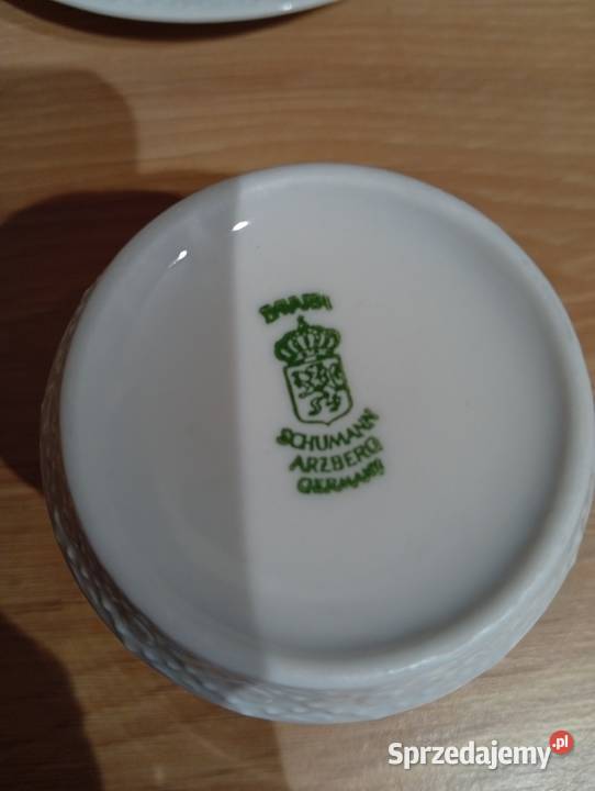 klasyczny porcelanowy serwis kawowy Carl Serwisy Byczyna