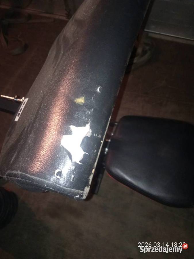 Ławka gryfy plus obciążenie Sprzęt do ćwiczeń