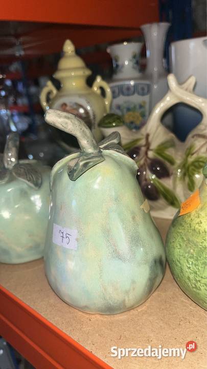 Jabłko rzeźba ceramiczna Gdańsk
