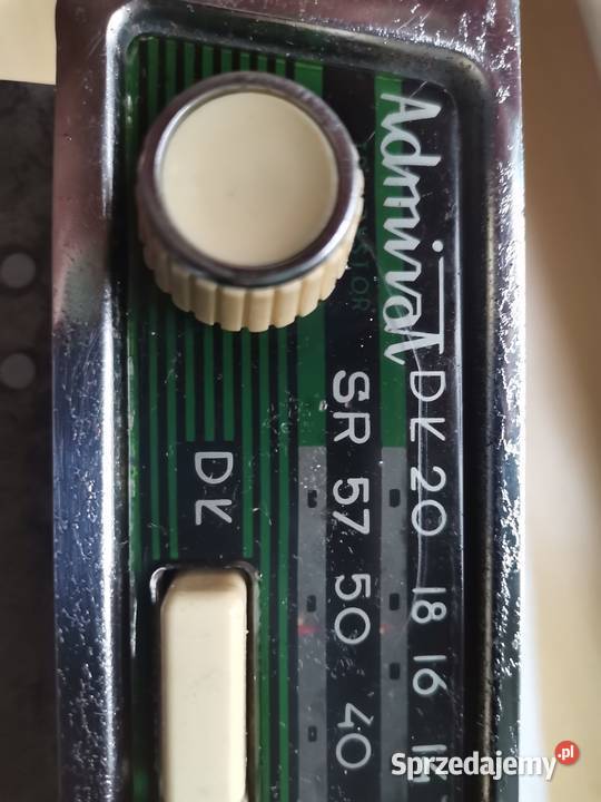 Radio samochodowe ZRK ADMIRAL z 1967 r Kraków sprzedam