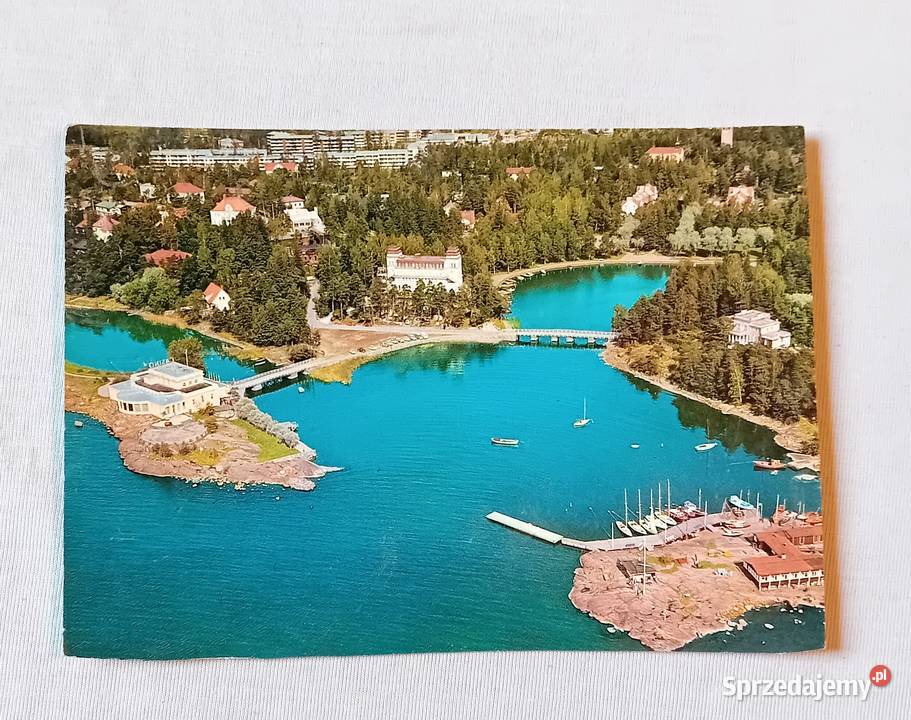 Pocztówka Helsinki Helsingfors Finlandia lata wielkopolskie Koźminek