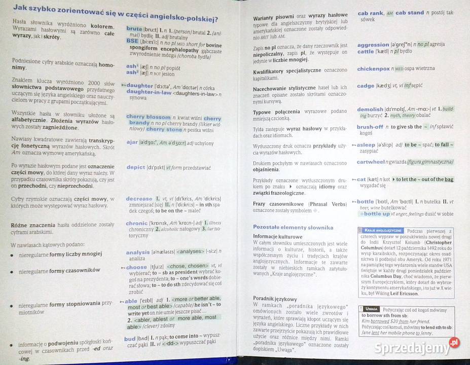 Pons Podręczny słownik angielskopolski