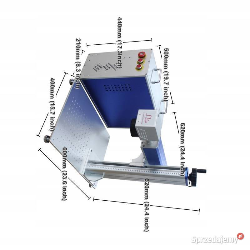 LASER FIBER 30W ZNAKOWARKA 150x150mm metal Czechowice-Dziedzice