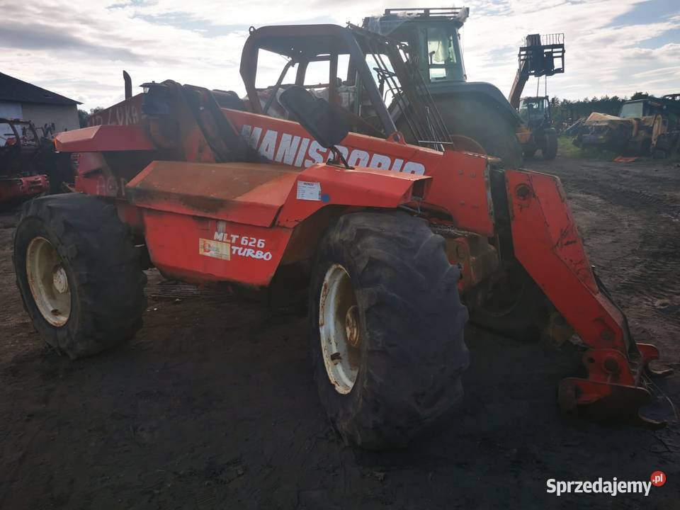 Manitou MLT 626 1996rPartsCzęści wielkopolskie Wilkowo