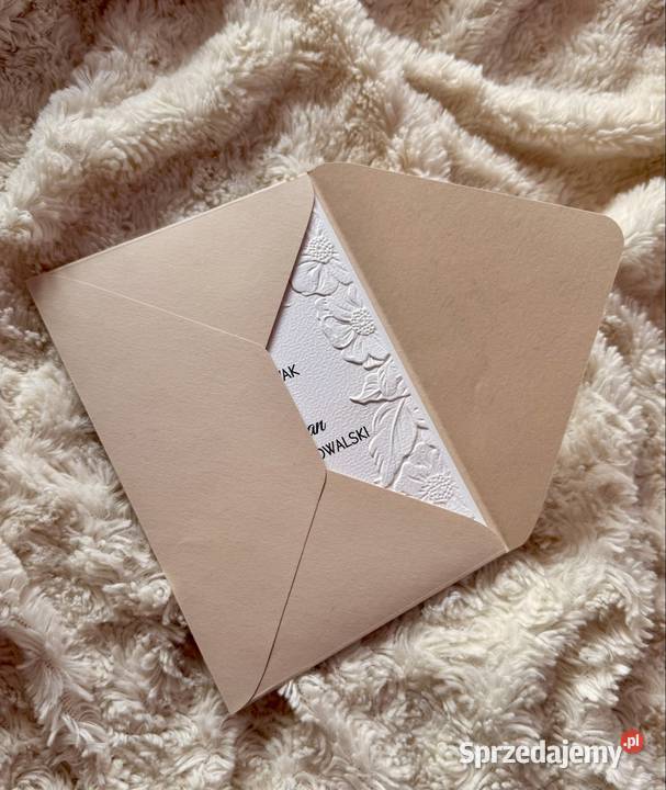 Zaproszenia Ślub Wesele Chrzest Komunia małopolskie