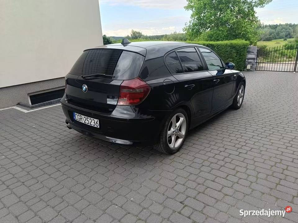 BMW seria 1 118d e87 2008 Grudziądz