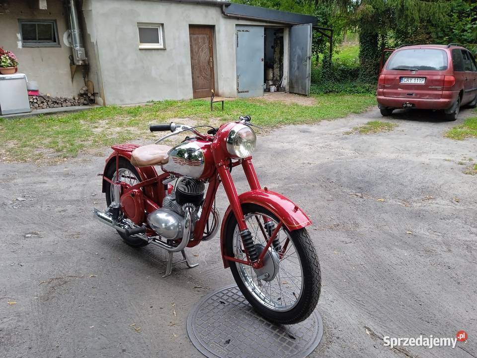 Jawa 250 Perak typ 11 z 53 roku Rypin