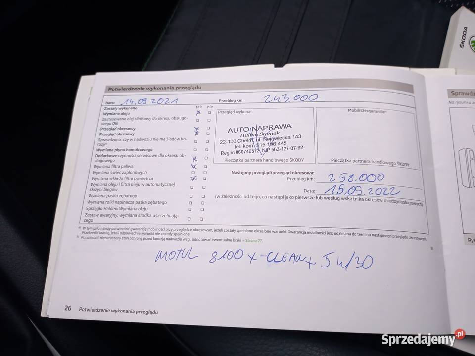 Skoda Octavia polski salon technicznie zadbana immobilizer lubelskie sprzedam