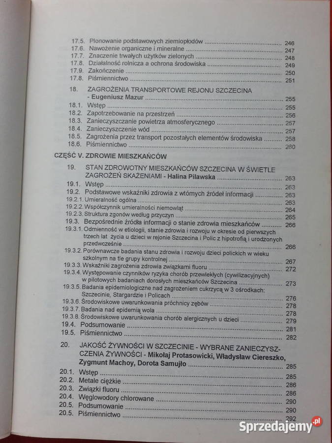 3057 Stan Środowiska Miasta i Rejonu Szczecina Szczecin